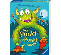 Ravensburger Mein monsterstarker Von-Punkt-zu-Punkt-Block - Für Kinder ab 5 Jahren