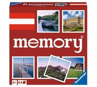 Ravensburger Memory Autriche - 20884 - Le Classique du Jeu avec Images d'Autriche, Jeu de mémoire pour 2 à 8 Joueurs à partir de 6 Ans