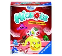 Ravensburger - Microbz - Jeu d'ambiance - Jeu de dés - Jeu de rapidité - en Famille ou Entre Amis - à partir de 6 Ans - de 2 à 6 Joueurs - 26682 - Mixte - Version française