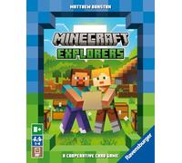 Ravensburger - Minecraft Explorers - Jeu de société Familial - Jeu de Cartes coopératif- 1 à 4 Joueurs dès 8 Ans - 21580 - Version française.