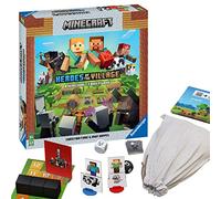 'Ravensburger - Minecraft-Heroes of The Village - Jeu Famille et Enfant - Coopération et Aventure - 2 à 4 Joueurs dès 7 Ans - 20914 - Mixte - (Multilingue - Français Inclus)