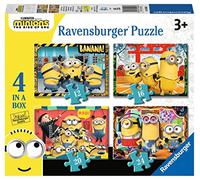Ravensburger Minions 2 The Rise of Gru Boîte de 10,2 cm (12, 16, 20, 24 pièces) Puzzles pour Enfants à partir de 3 Ans