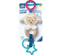 Ravensburger Ministeps 04577 Anneau de préhension avec clochette, anneau en bois et éléments de jeu attachés Jouet pour bébé à partir de 0 mois