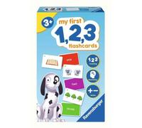 Ravensburger Mon Premier Jeu de Cartes Flash pour Enfants à partir de 3 Ans - Idéal pour l'apprentissage précoce, la Reconnaissance d'objets, l'alphabet, la Lecture et l'orthographe