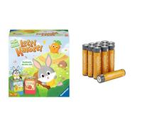 Ravensburger Mon Premier Lotti Karotti, 18+ Mois, & Piles AAA Alcalines Amazon Basics 12 pcs, 10 Ans