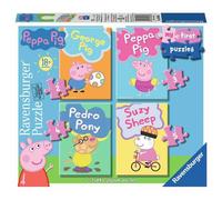 RAVENSBURGER Mon premier puzzle Peppa Pig 4en1 (2,3,4,5 pièces)
