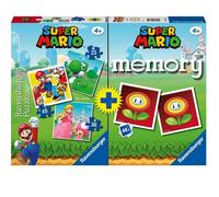 RAVENSBURGER Multipack Mémoire Et Puzzle Super Mario Jeu pour Enfants 4+