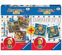 Ravensburger - Multipack Memory® et Puzzle de Pinocchio, Puzzle et Jeu pour Enfants, Âge recommandé 4+, 20861 6