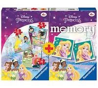 Ravensburger - Multipack Memory® et Puzzle Disney Princess, Puzzle et Jeu pour Enfants, Âge recommandé 4+, 20864 7, Multicolore