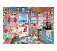Ravensburger My Haven No.7 : Ma cabane de plage Puzzle 1000 pi ces pour adultes - 12000032 - Outillage artisanal fabriqu en Allemagne Chaque pi