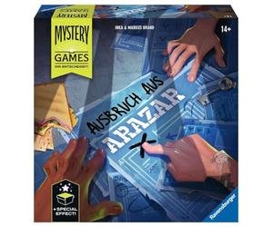 Ravensburger Mystery Games 27365 Jeu Familial : L'Épidémie d'Arazar - Jeu de Storytelling et d'expériences pour 2 à 4 Joueurs à partir de 14 Ans