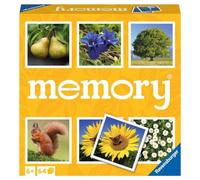 Ravensburger Jeu de mémoire Natur Memory 20881 – Classique, 2–8 joueurs dès 6 ans