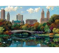 Ravensburger NY Central Park, Bow Bridge 1000 Piece Jigsaw Puzzle Relaxing Act