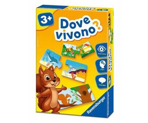 Ravensburger O Vivent Les Animaux 24112