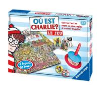 Ravensburger - Où est Charlie ? Le Jeu - Jeu de société Familial - Jeu d'observation et de rapidité - Cherche & Trouve - 2 à 4 Joueurs dès 5 Ans - Mixte - 26569 - Version française