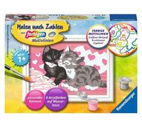 Ravensburger Paint by Numbers Cuddly cats