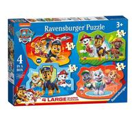 Ravensburger Paw Patrol 4 Grandes Puzzles En Forme De Puzzle