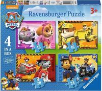 Ravensburger Paw Patrol ; 4in1, 12/16/20/24 pièces