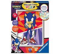 Ravensburger Peinture par numéros 23636 - Sonic : New Yoke City - Enfants à partir de 7 Ans