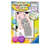 Ravensburger Peinture par numéros 28942 - Lama heureux - Enfants à partir de 7 ans