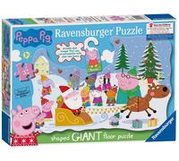 Ravensburger Uk 5534 Peppa Pig Puzzle De Noï¿?L Avec Porte Cintre