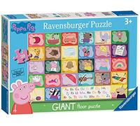 Ravensburger Peppa Pig Alphabet Puzzle géant 24 pièces pour Enfants à partir de 3 Ans - Jouets éducatifs pour Tout-Petits