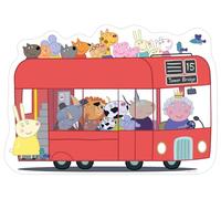 Ravensburger Peppa Pig London Red Bus Puzzle géant de 24 pièces pour Enfants à partir de 3 Ans - Jouets éducatifs pour Tout-Petits