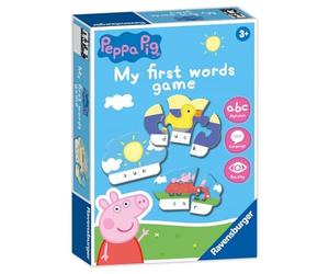 Ravensburger Peppa Pig My First Word Jeux éducatifs pour Enfants à partir de 4 Ans - Idéal pour l'apprentissage précoce, l'alphabet, la Lecture et l'orthographe