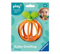 Ravensburger Play+ 12034042 Play Plus Jouet Dentaire en Silicone pour bébé à partir de 0 Mois Orange