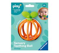Ravensburger Play+ Balle de dentition sensorielle - Orange - Soulagement doux de la dentition - Design facile à saisir - Engage la motricité fine