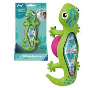 Ravensburger Play+ - Bâton de Pluie Bébé Gecko Ventouse - Jouet Musical Bébé 6 Mois et Plus - Éveil Sensoriel - Premier Instrument - 34014