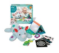 Ravensburger play+, Coussin d'activités - Rhinocéros , 0-12 mois, Premier âge, bébé