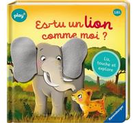 Ravensburger play+, Es-tu un lion comme moi ? , Livre, Premier âge, bébé