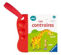 Ravensburger Play + - Livre Flip & pop : Les contraires - Livre indéchirable, imperméable, de dentition et pop it - 13099038