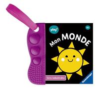 Ravensburger Play + - Livre Flip & pop - Mon monde - Livre indéchirable, imperméable, de dentition et pop it - 13099059 (Mon premier livre de dentition)