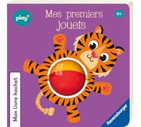 Ravensburger Play+ - Livre-Hochet Bébé - Livre Éveil Bébé 6 Mois - Livre Hochet Mes Premiers Jouets - Livre Jouet Bébé - 13099029