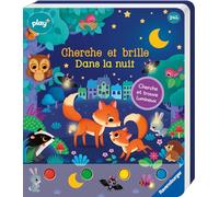 Ravensburger Play+ - Livre Lumineux Bébé Cherche Et Trouve 2 Ans et Plus - Dans La Nuit - Histoire Du Soir Interactive Avec Plus De 50 Lumières - 13099025