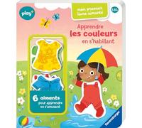 Ravensburger Play + - Livre Mon premier livre aimanté : Apprendre les couleurs en s'habillant - Livre bébé dès 18 mois - 13099063