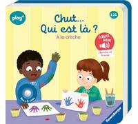 Ravensburger Play + - Mon 1er livre sonore Cherche et trouve : Chut qui est là ? A la crèche - Livre bébé dès 1 an - 13099056
