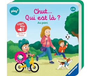 Ravensburger Play + - Mon 1er livre sonore Cherche et trouve : Chut qui est là ? Au parc - Livre bébé dès 1 an - 13099057