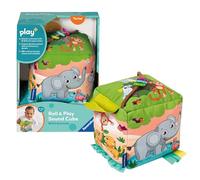 Ravensburger Play+ Roll & Play Cube sonore animaux sauvages - Jouets pour bébé de 6 mois et plus - Cadeaux sensoriels pour garçons et filles