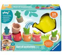 Ravensburger Play + - Set d'activités : Mes Petites Plantes à emboîter - Jouet bébé dès 18 Mois- Version française - 34065