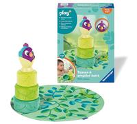 Ravensburger Play + - Tasses à empiler 3en1 Petit Oiseau - Jouet bébé dès 6 Mois - Version française - 34007