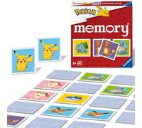 Ravensburger Pokemon Mini Jeu de mémoire pour enfants à partir de 3 ans - 2 à 6 joueurs