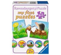 Ravensburger - Premier puzzle - Puzzle 2 ans et plus - Animaux dans le jardin - 9x2 pièces - 07313