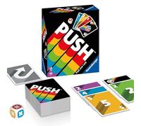 Ravensburger - Push - Jeu D'ambiance - Jeu De Cartes Et Dés - 2 à 6 Joueurs à Partir De 8 Ans - en Famille Ou Entre Amis - 26828 - Multilingue - Français Inclus