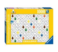 Ravensburger puzzel nijntje challenge - Legpuzzel - 1000 stukjes