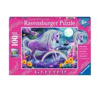 Ravensburger Puzzle 100 p XXL - Licorne scintillante (Collection Paillettes)