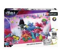 Nathan - Puzzle Enfant - Puzzle 100 p - Puzzle 100 p - Poppy et Ses Amis - Trolls 2 - Dès 6 Ans - 86770