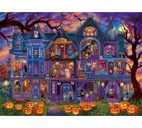 Ravensburger Puzzle enfant La Maison des Monstres 100 pièces XXL Halloween Fille ou garçon dès 6 ans
